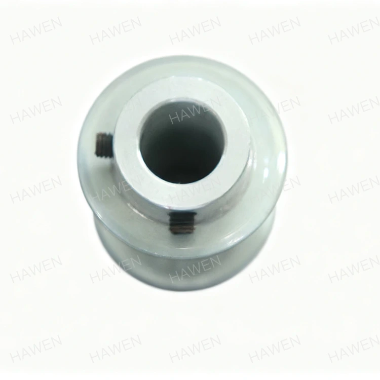 Bearbeitete Riemenscheibe